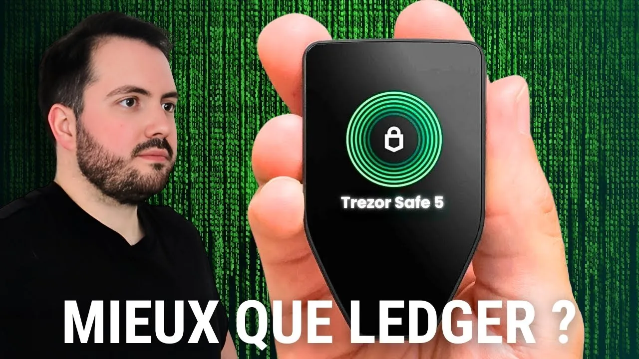 Présentation du Trezor Safe 5, le cold wallet crypto